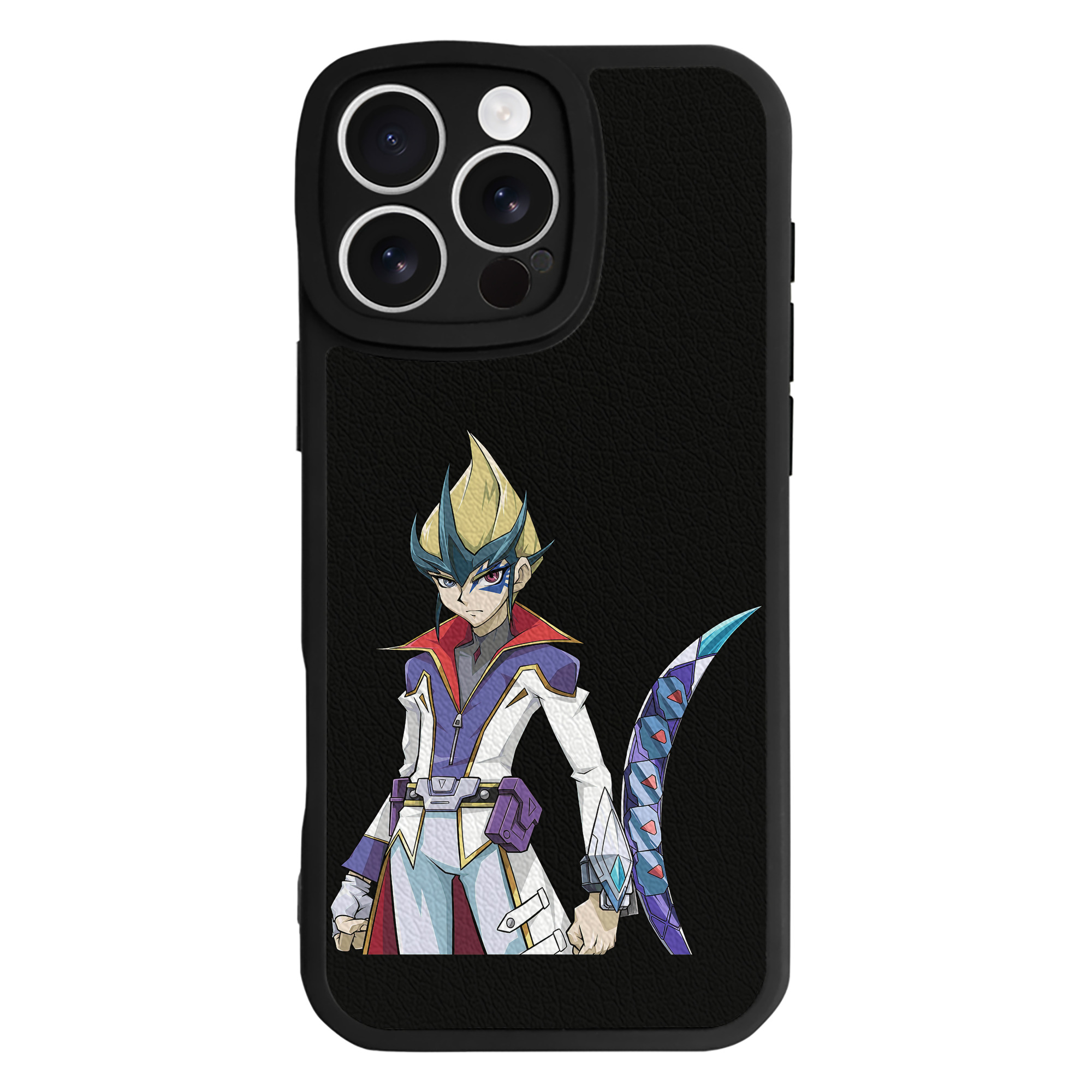 遊☆戯☆王 Yu-Gi-Oh! 【iPhone 16シリーズ対応】シリコンスマホケース（レザー調） 材質：シリコン